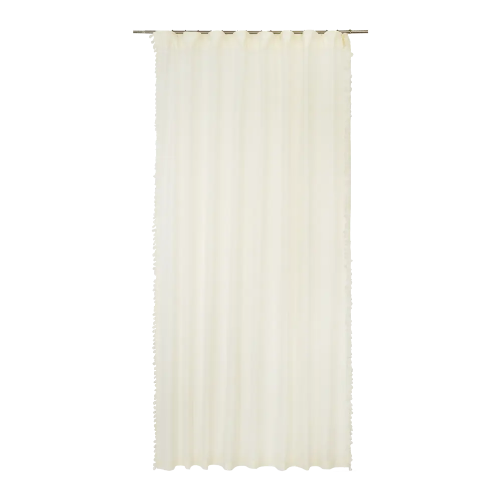 Тюль на ленте Inspire Jenna 200x280 см цвет кремовый 82493299 STLM-2026302 