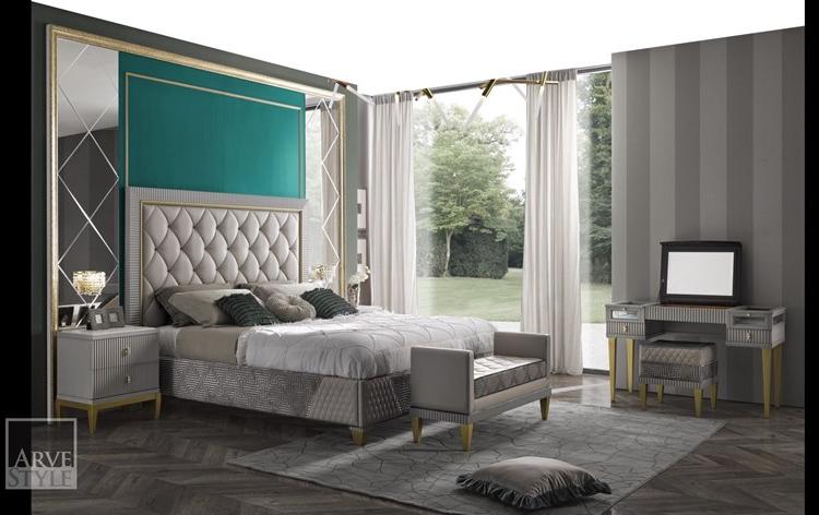 Arvestyle Пуф из квадратной ткани с обивкой Tiffany As-1813 - Вид №2