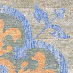 Колор Вуд микс Вставка AD\A394\TU6001 13х13 (27 шт)