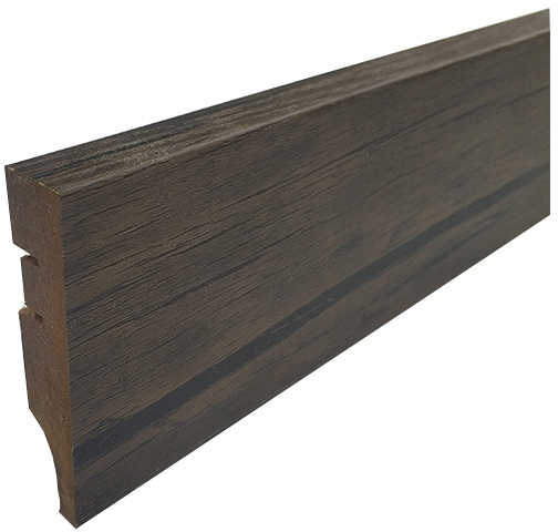 91071641 Плинтус МДФ Антик Кофе 282 80 мм 240 см цвет кофейный STLM-0468672 TEXFLOOR