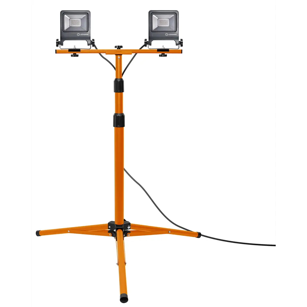 Прожектор светодиодный уличный Ledvance Work Light 2x20 Вт 4000K IP65 на треноге, нейтральный белый свет 82833082 STLM-2208789  - Вид №1