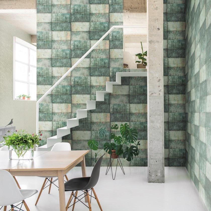 Omexco Геометрические флизелиновые обои Loft sun-id-1353844 - Вид №1