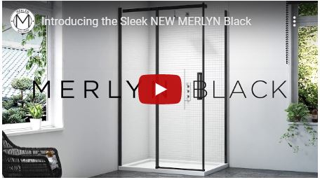 Дверь в нишу BLKBFSL1500H Merlyn Black Черный  - Вид №4