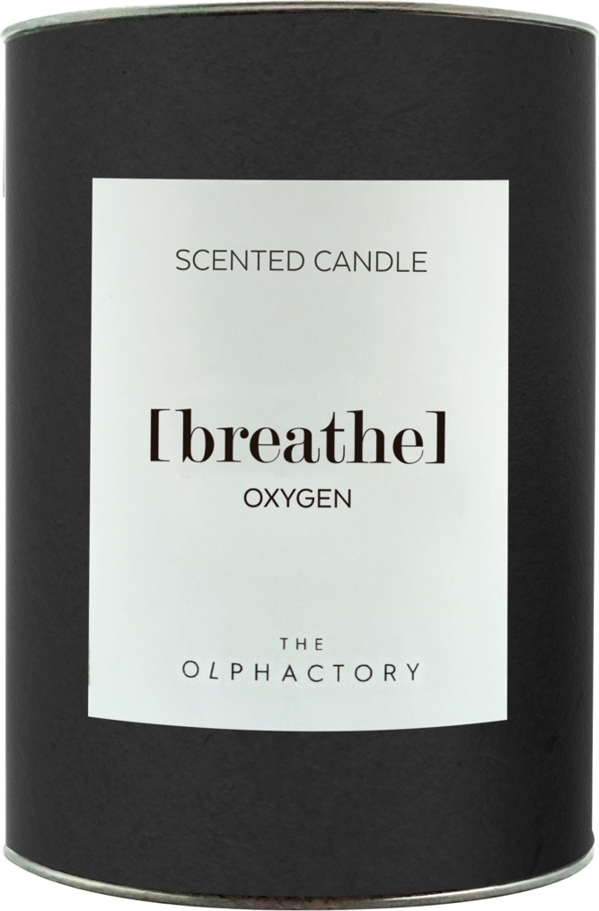 10656777 Ambientair Свеча ароматическая The Olphactory BREATHE Black Кислород 40 ч Воск 