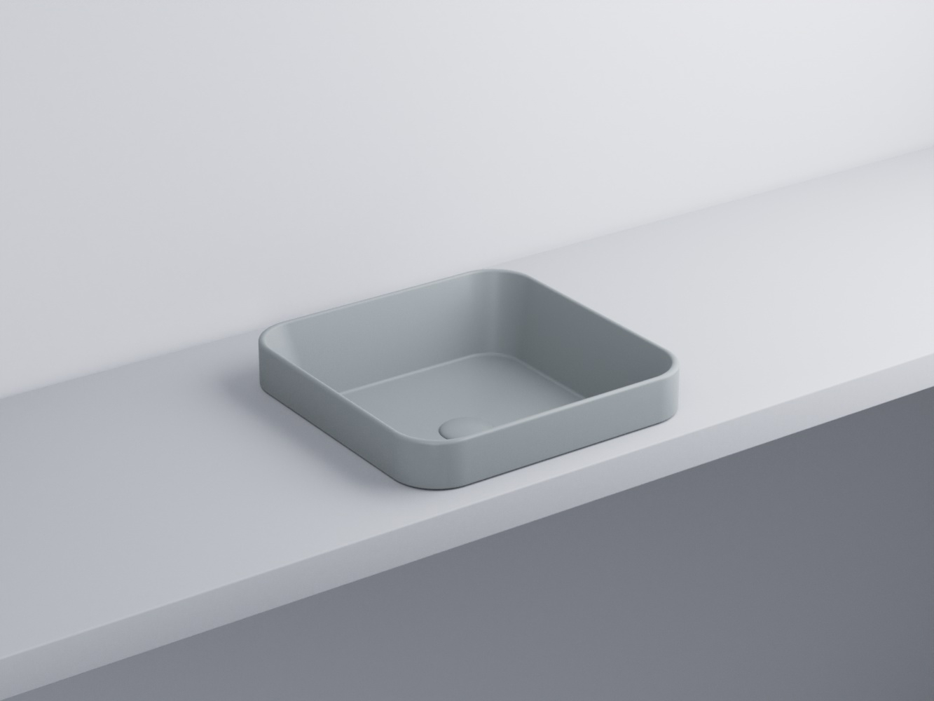 EJLASIQ-BR Раковина Enjoy полувстроенная квадратная cielo Enjoy + Amedeo Ceramica Cielo