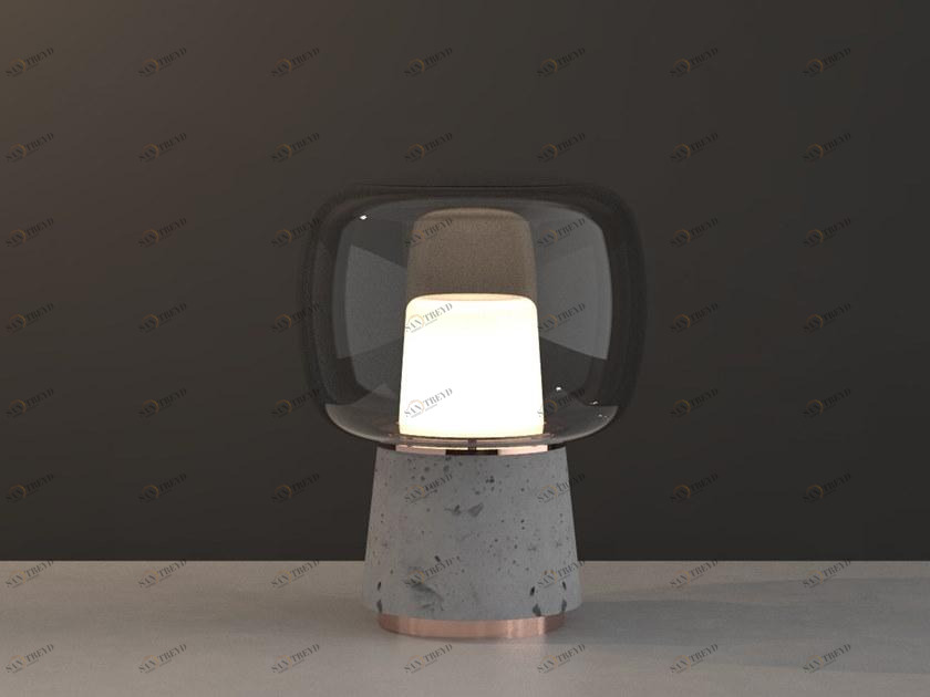 NEXO LUCE Настольная лампа из бетона Oxen table lamp 7155d0