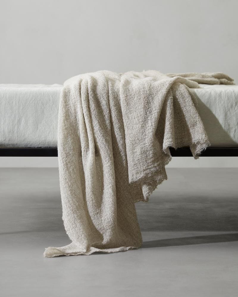 Однотонный плед из альпаки Society Limonta TED ARCH-00051990 - Вид №17