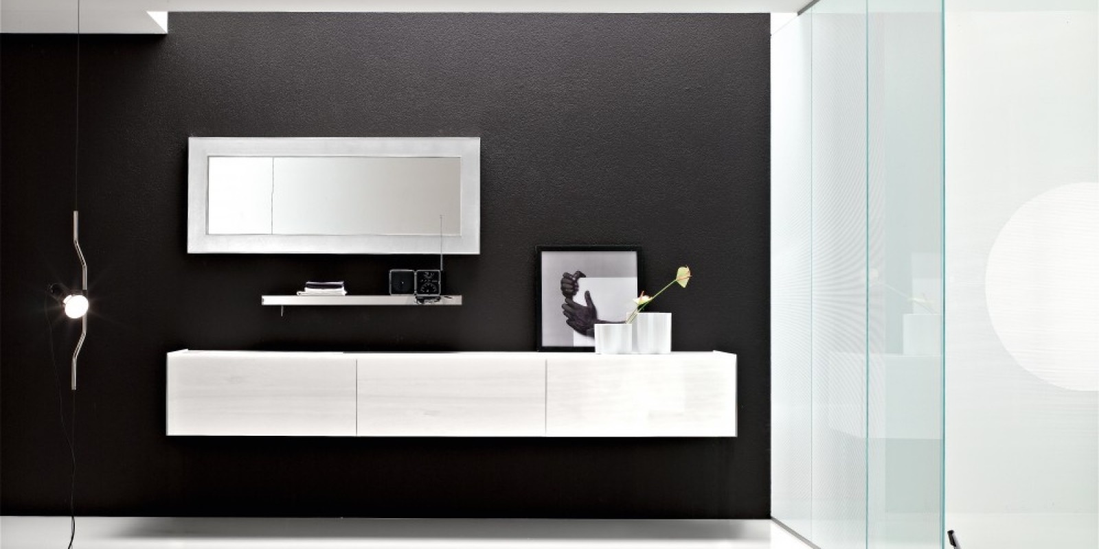 Toscoquattro Зеркало в раме горизонтальное Specchiere серебро 09CL1FA - Вид №1