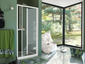 Samo Душевая ниша из закаленного стекла с откидной дверцей Classica