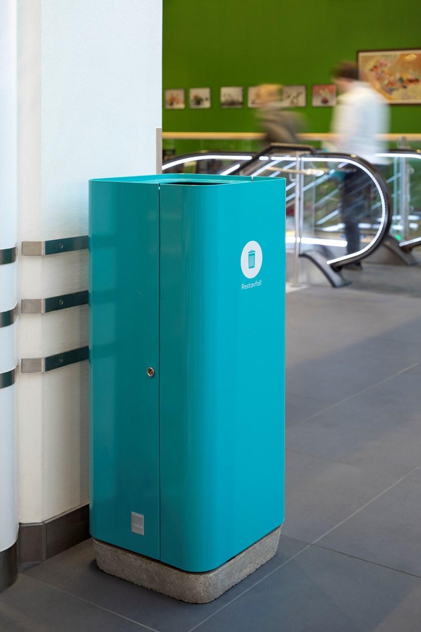 VESTRE Контейнер для мусора из оцинкованной стали для раздельного сбора мусора Forum sun-id-1473506 - Вид №1