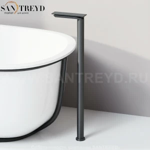 Напольный смеситель ASEN0911N SEN для ванны черный