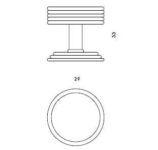 Центральная часть / керамическая ваза In Stock Orografie ARCH-00148943 - Вид №3