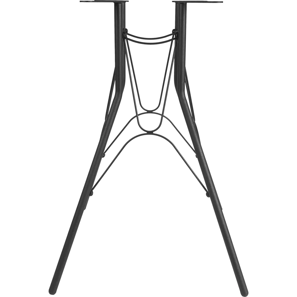 Подстолье для рабочей поверхности 73 см сталь цвет черный глянцевый Sheffilton STLM-2030732 - Вид №5