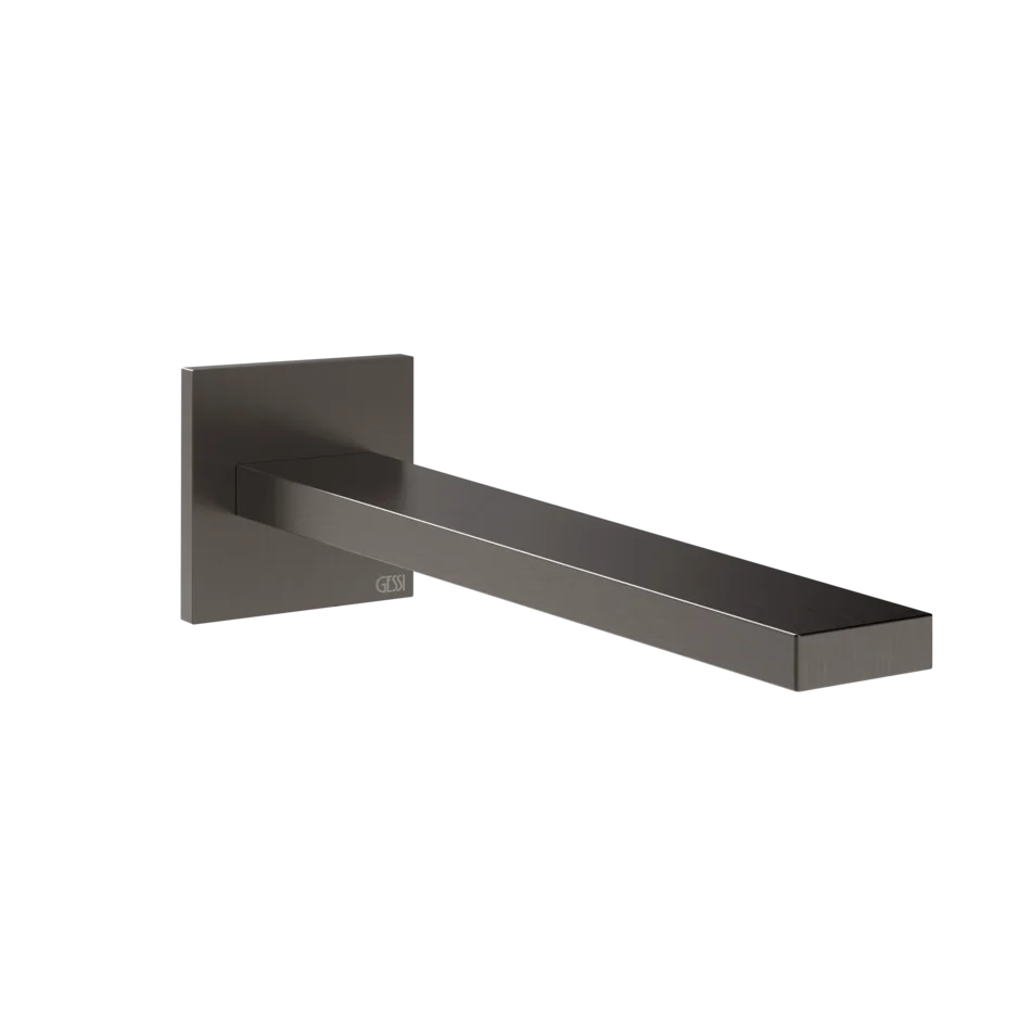 Носик для умывальника 73102 707 Gessi Inverso ЧЕРНЫЙ МЕТАЛЛ BR. PVD 73102707