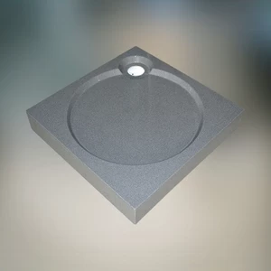Душевой поддон 90X90X16 СМ Q-СЕРЫЙ GUTEWETTER