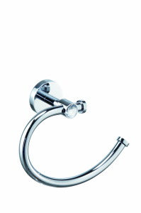 H9700/04CRС Sanibano Sahara, полотенцедержатель - полукольцо, цвет хром-кристаллы Swarovski crystal