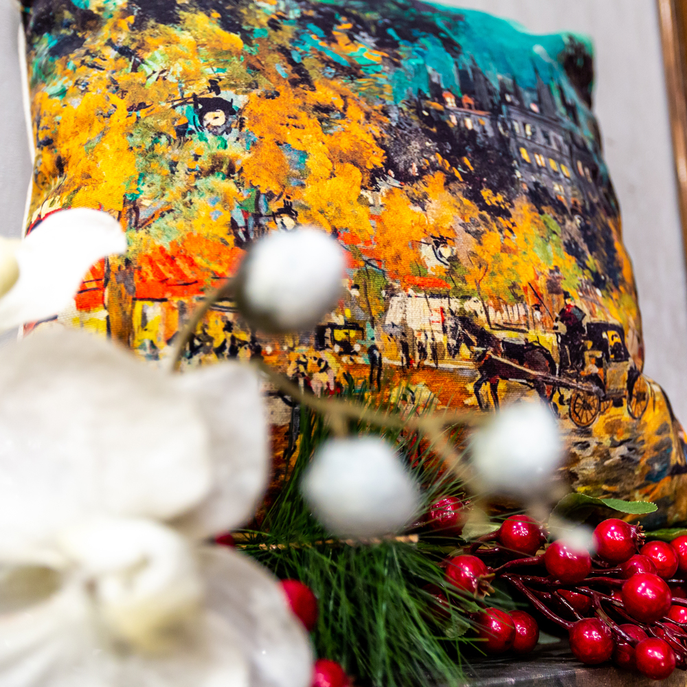 4113106 Арт-подушка «Ночной Париж» Object Desire  - Вид №2