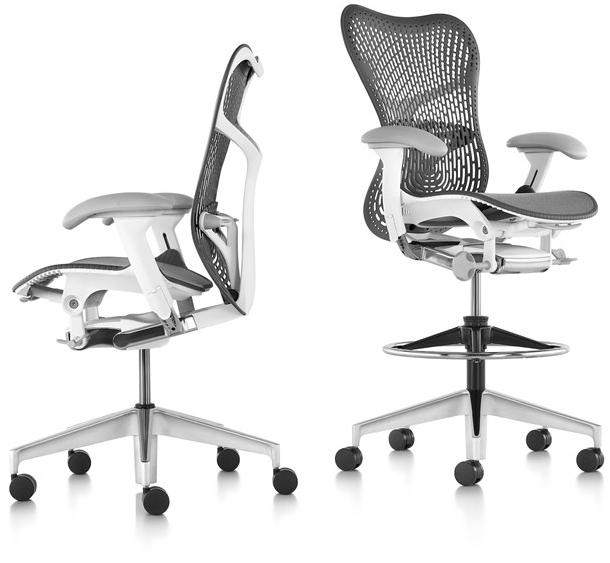 Herman Miller Эргономичный офисный стул из полимера triflex Mirra 2 sun-id-1451280 - Вид №7