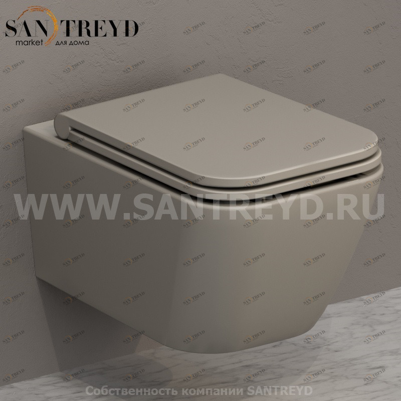 STS05GH Подвесной унитаз настенный Белый Ceramica Globo STONE Италия