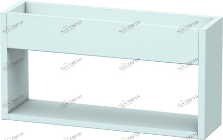 KT253700909 Полочка настенная Ketho #KT2537 500 x 135 мм Светло-голубой матовый декор Duravit