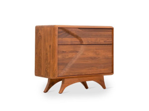 Тумбочка из тикового дерева с ящиками