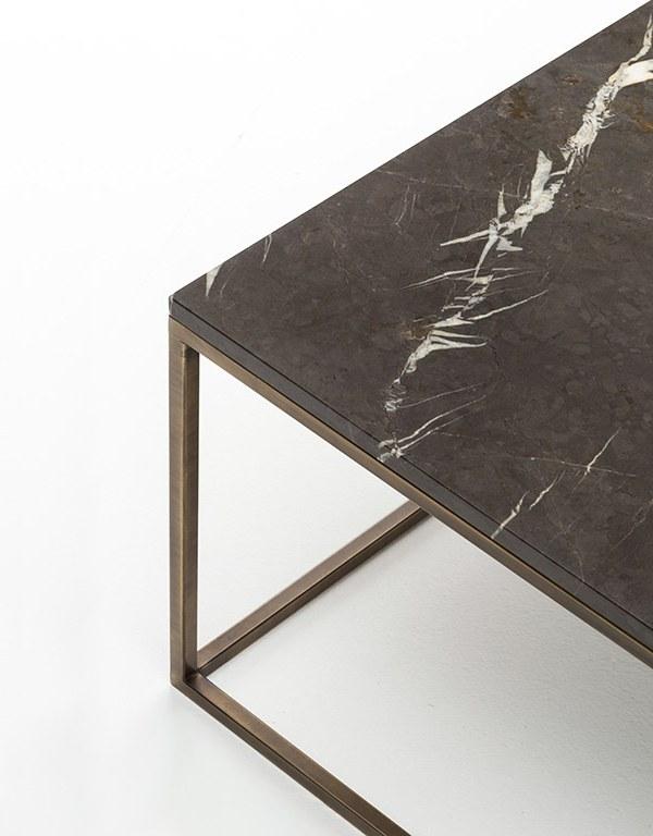 OAK Низкий мраморный журнальный столик Milano collection Sc5047 - Вид №2