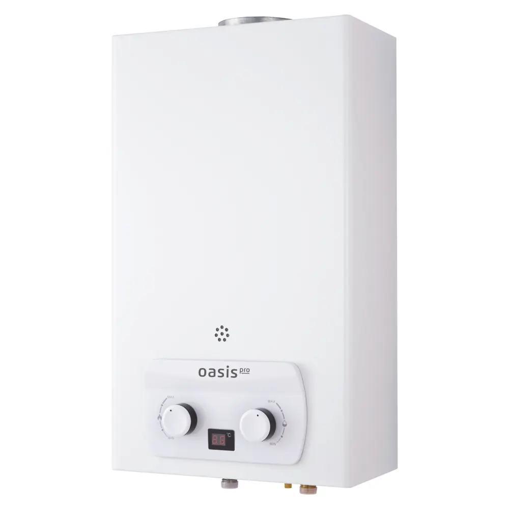 Проточный газовый водонагреватель Oasis Pro P-10 20 кВт 10 л/мин белая 89434241 STLM-2019214 