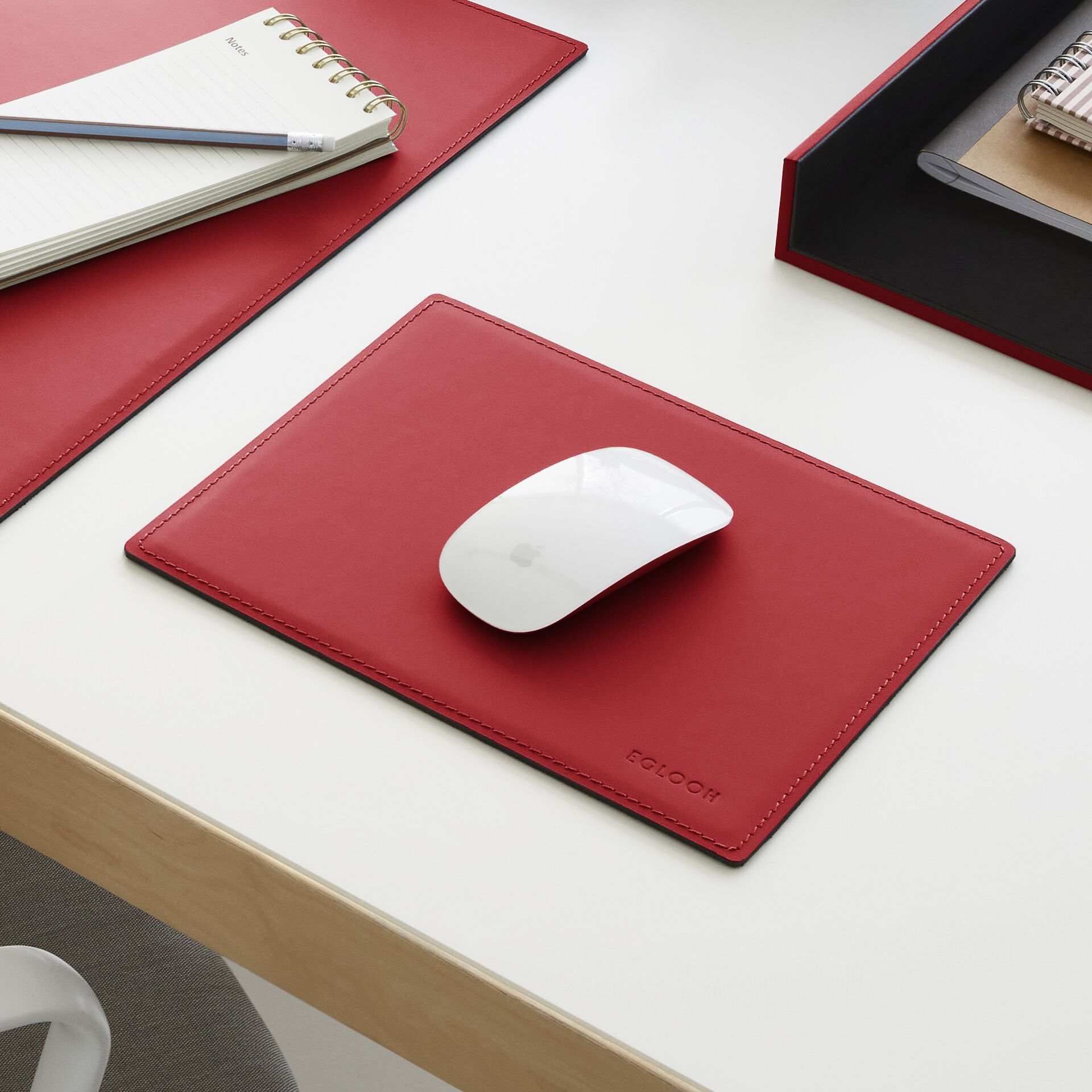 Регенерированный кожаный прямоугольный коврик для мыши EGLOOH Меркурий ARCH-00149249 - Вид №10
