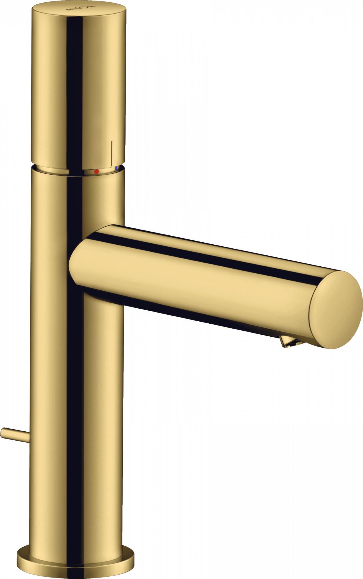 45001990 Смеситель для раковины 110, однорычажный, с нулевой ручкой, со сливным гарнитуром AXOR UNO