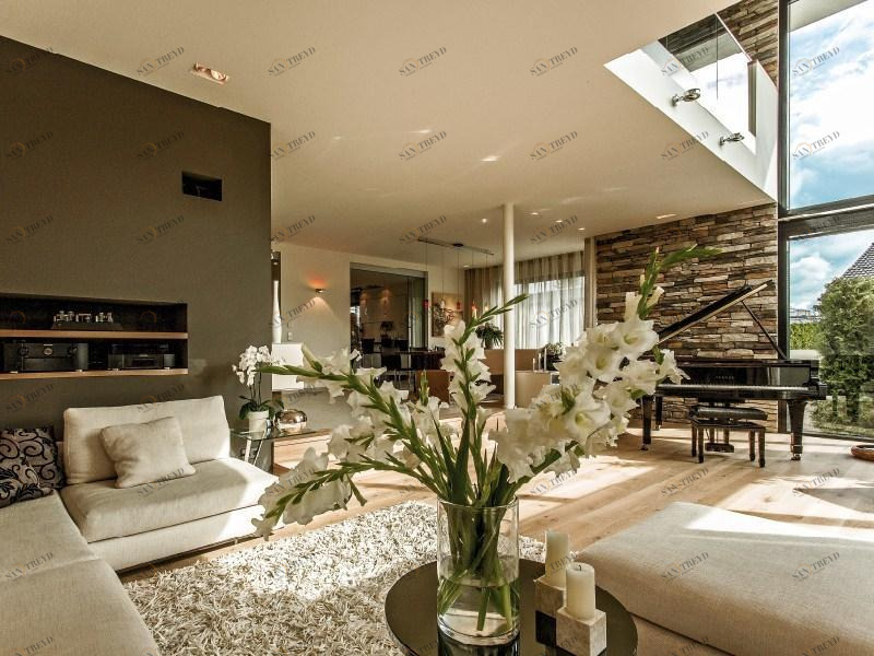 GEOPIETRA® Облицовка фасада реконструированным камнем Profilo scagliato P78