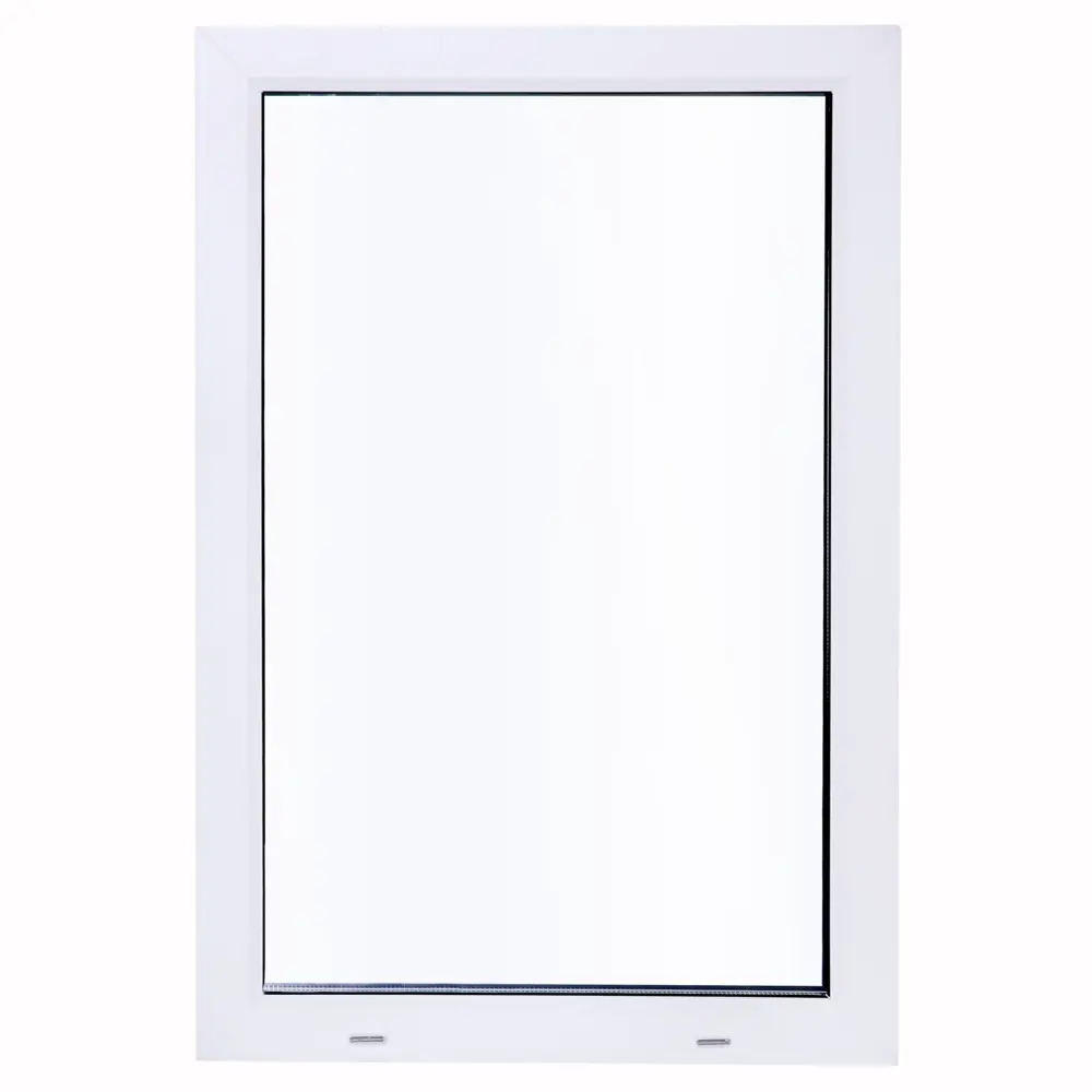 Окно пластиковое ПВХ Deceuninck глухое 900x600 мм (ВхШ) однокамерный стеклопакет белый/белый STLM-2127436 - Вид №2