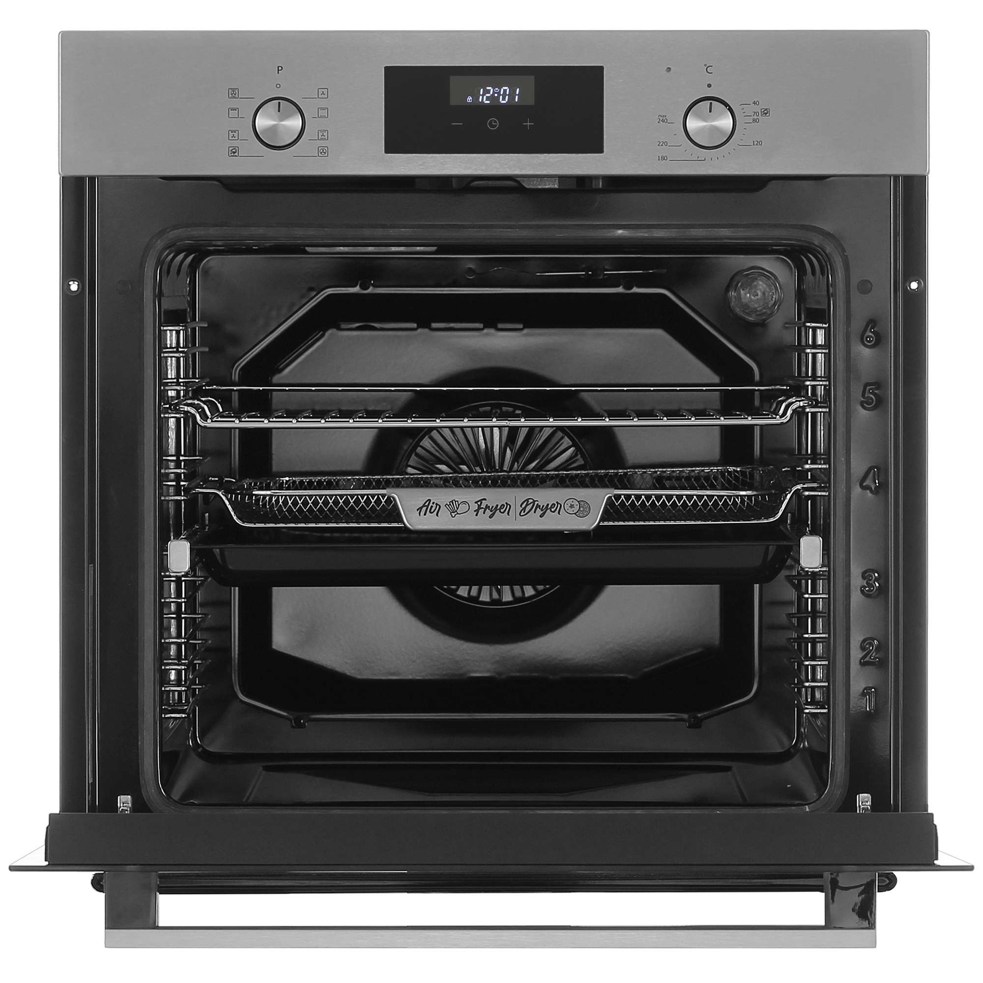 9057829 Электрический духовой шкаф Delvento V6EM68011 серебристый STDN-0054720 - Вид №7