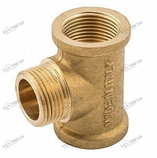 Тройник ВНВ 3/4" латунь STOUT SFT0064343434