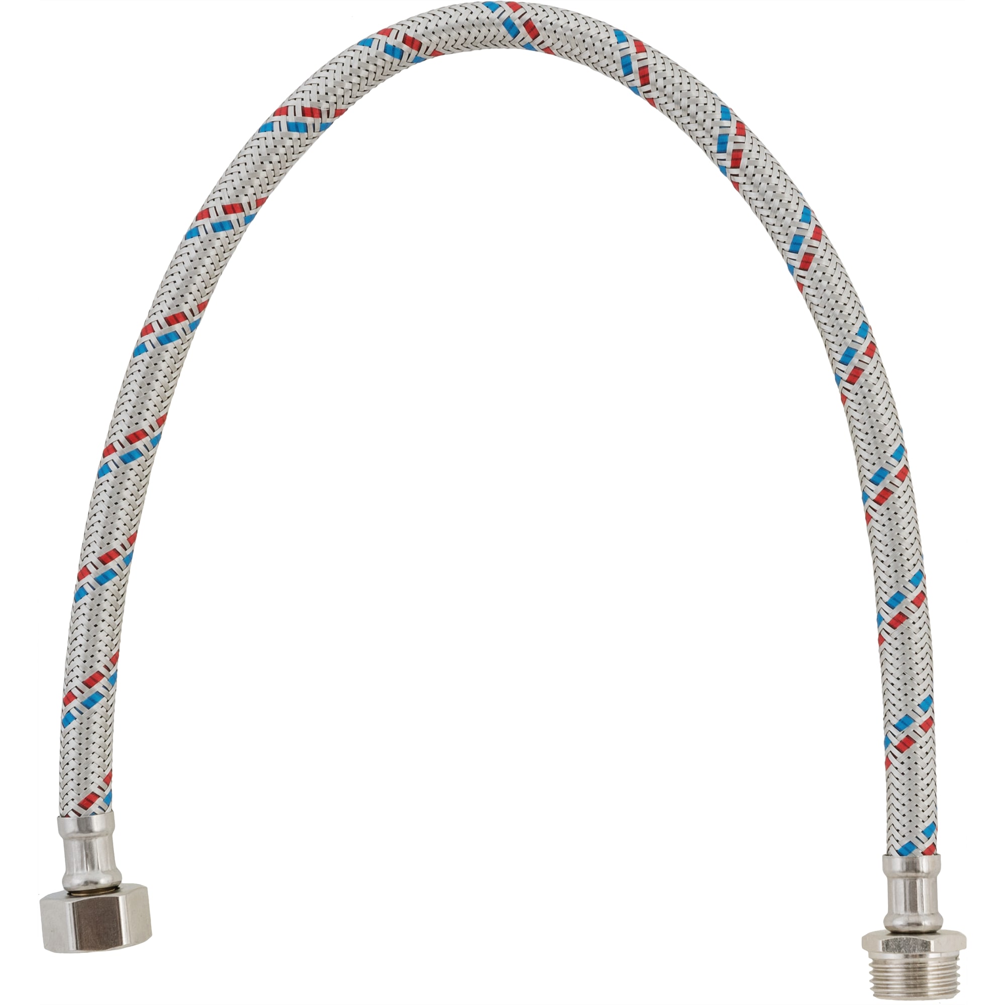 82894102 Гибкая подводка для воды, 1/2", штуцер-гайка, 50 см Santreyd 