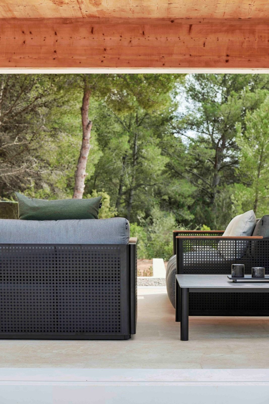 Термокрытая ткань и алюминиевый садовый диван GANDIABLASCO Bosc ARCH-00072845 - Вид №13