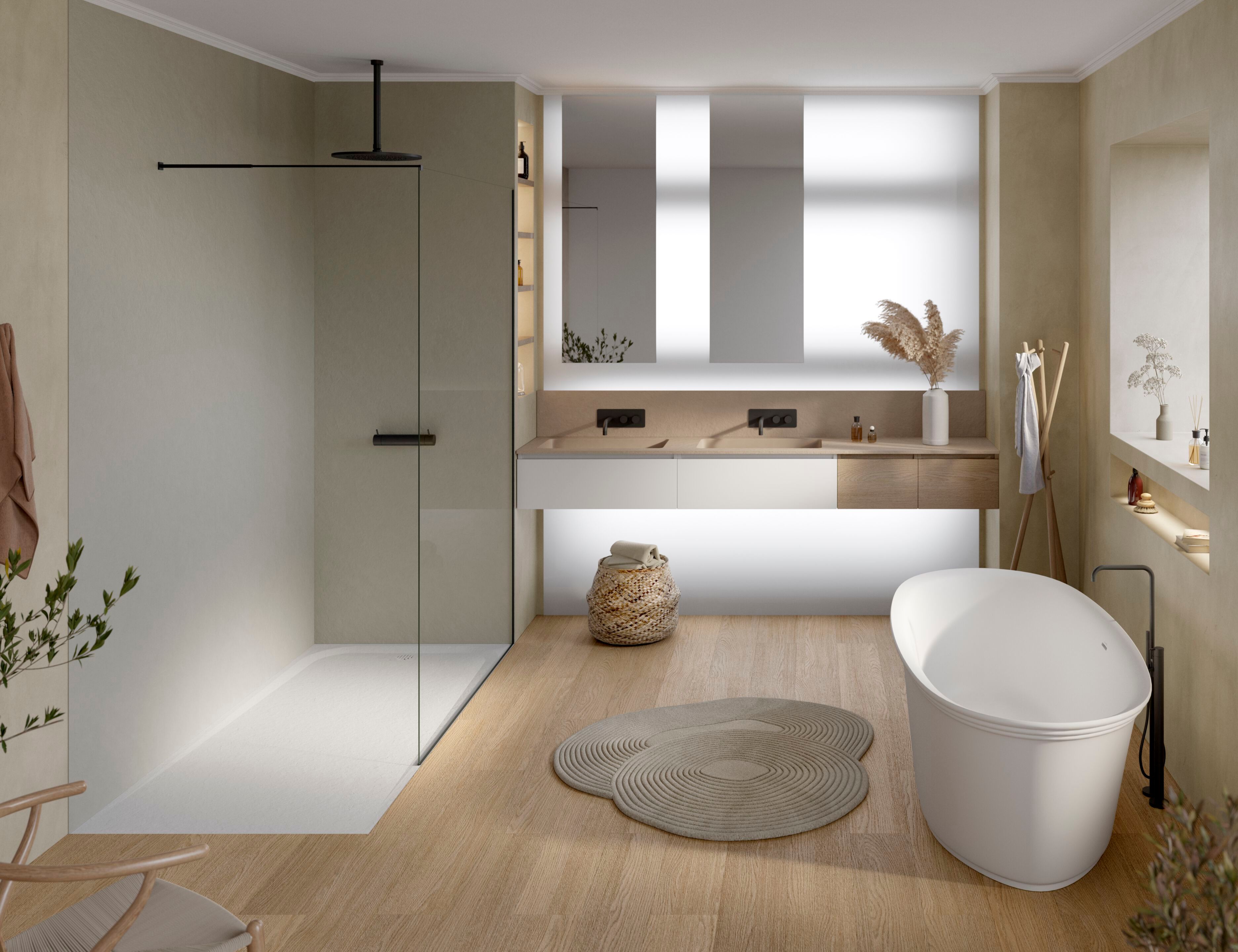 Овальная ванна в центре комнаты в Долотеке© Acquabella Acquawhite ARCH-00046196 - Вид №2