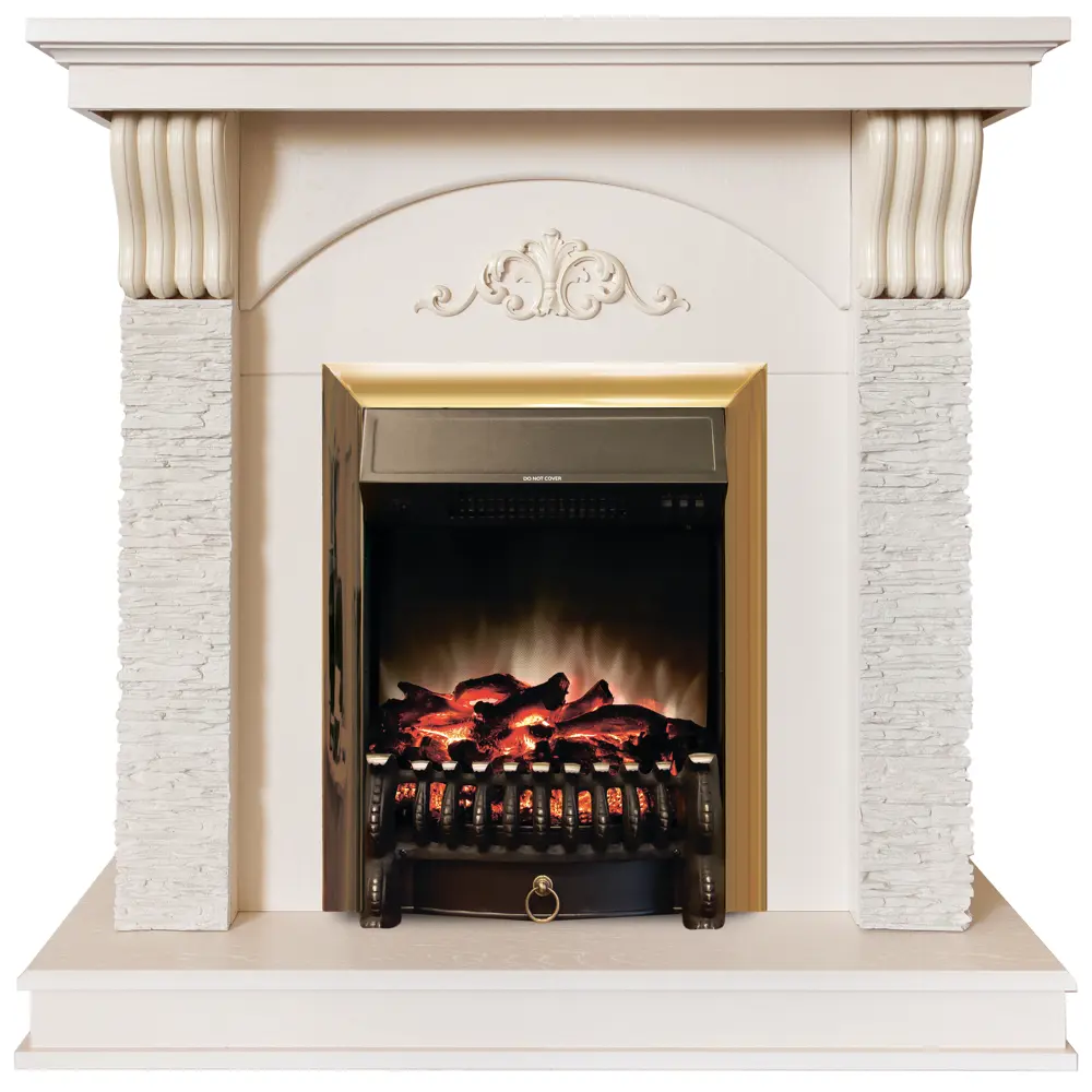 Обрамление Corfino под очаг Eugene белый дуб REALFLAME STLM-2065840 - Вид №1