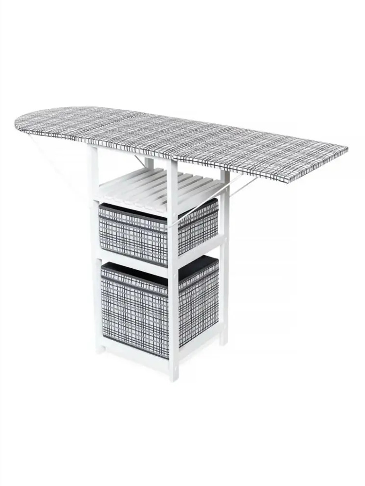 90808649 Комод Wissar Тип 3 2 ящика 44x38x84 см МДФ цвет белый STLM-1093483
