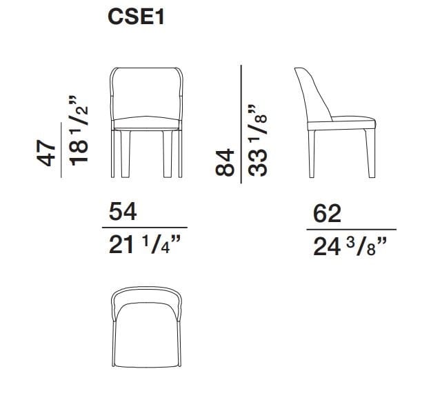 Мягкий стул Molteni & C Челси ARCH-00114334 - Вид №8