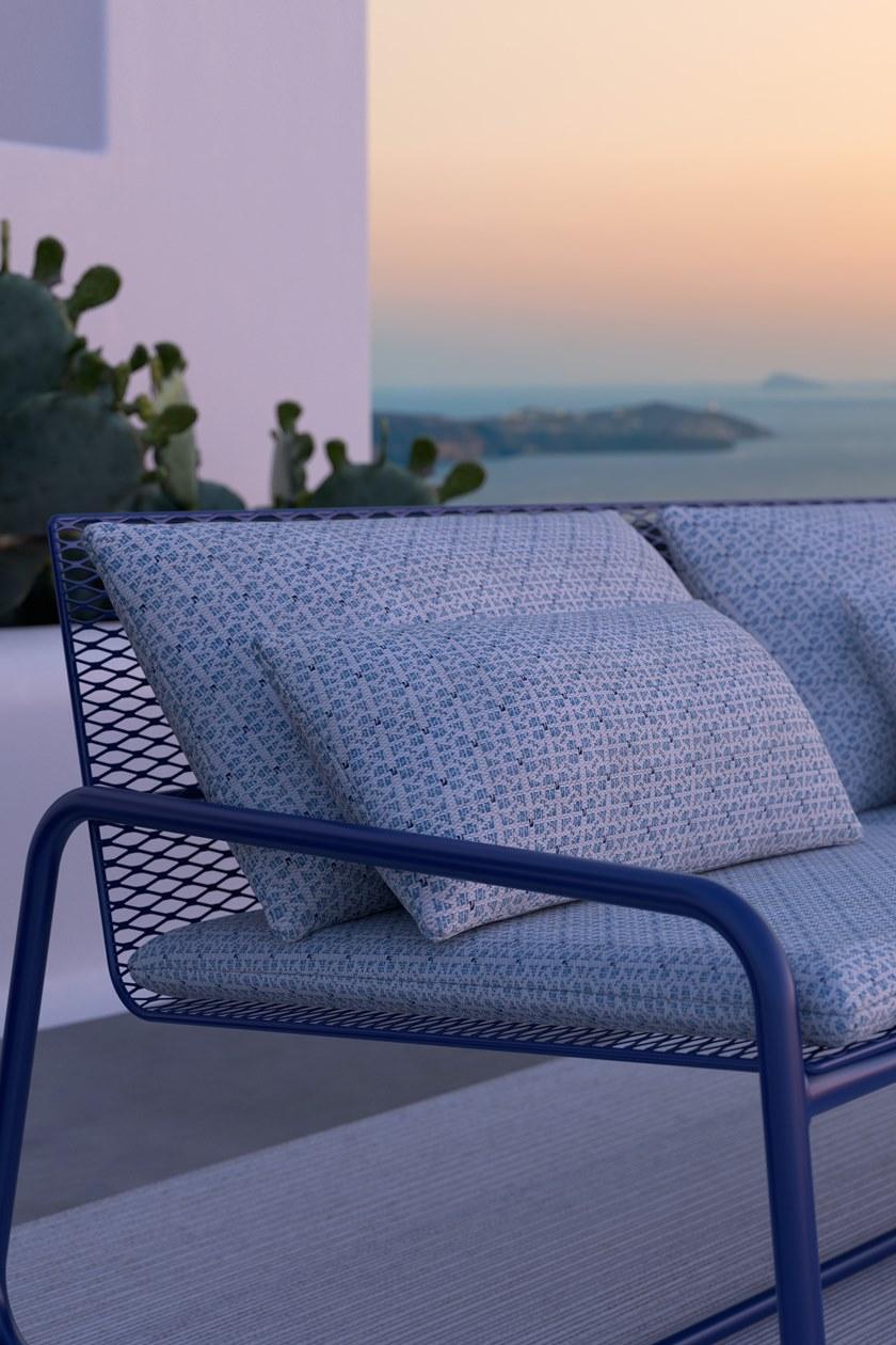 MEMEDESIGN Садовое кресло из металла с подлокотниками Lolita sun-id-1490325 - Вид №5