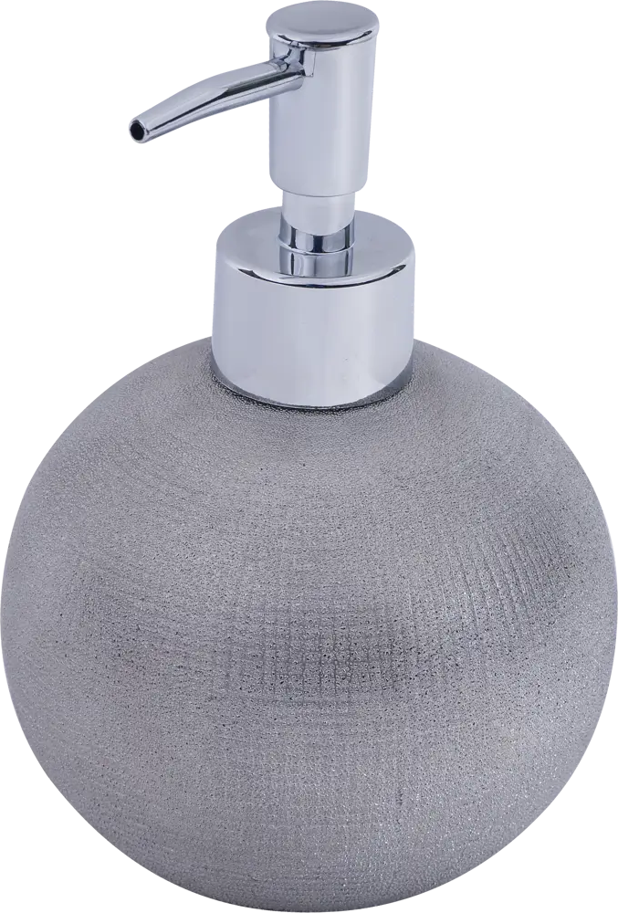 Диспенсер для жидкого мыла PROFFI HOME Silver - керамический дозатор для ванной 82041133