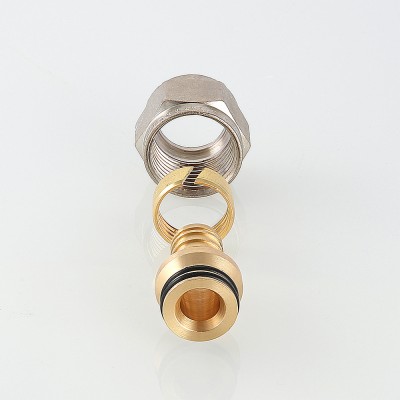 VTc.709.N.1622 Фитинг коллекторный для полиэтиленовой трубы Valtec 16 (2,2) мм  - Вид №2