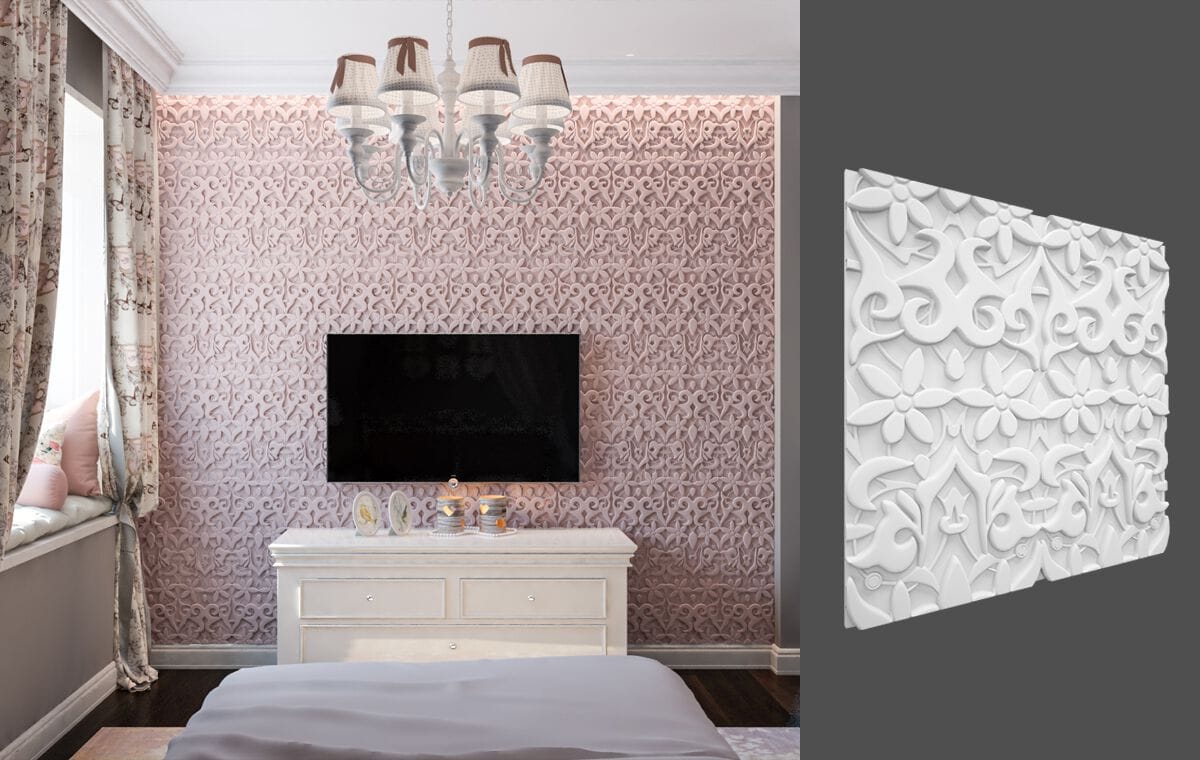 Трехмерное гипсовое покрытие WallDeco C-Classic ARCH-00143441 - Вид №8