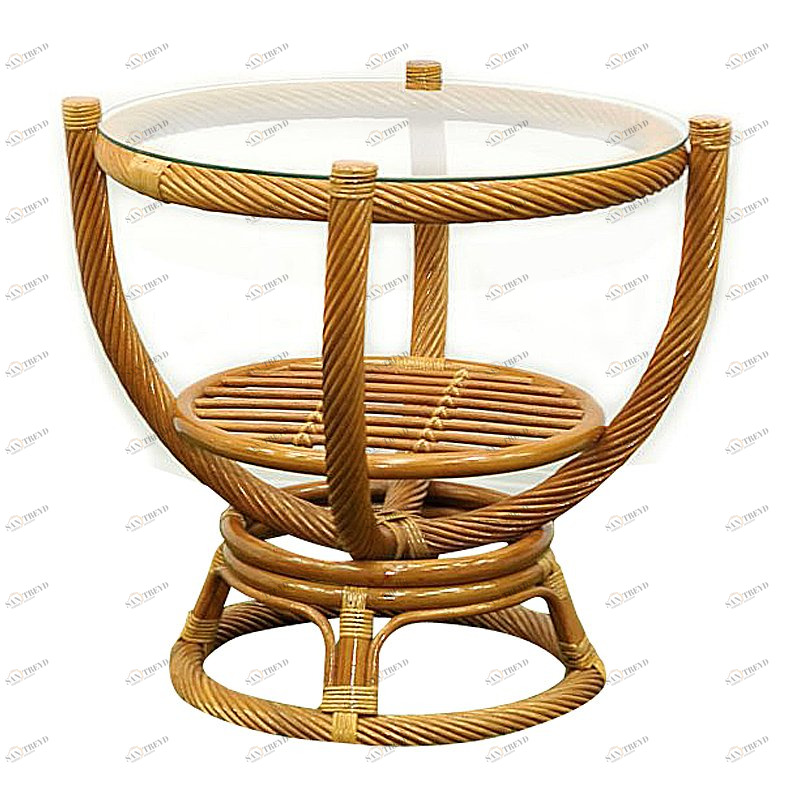 Обеденный стол Aurora Laminated ЭКО ДИЗАЙН ПЛЕТЕНАЯ 009725 Бежевый 