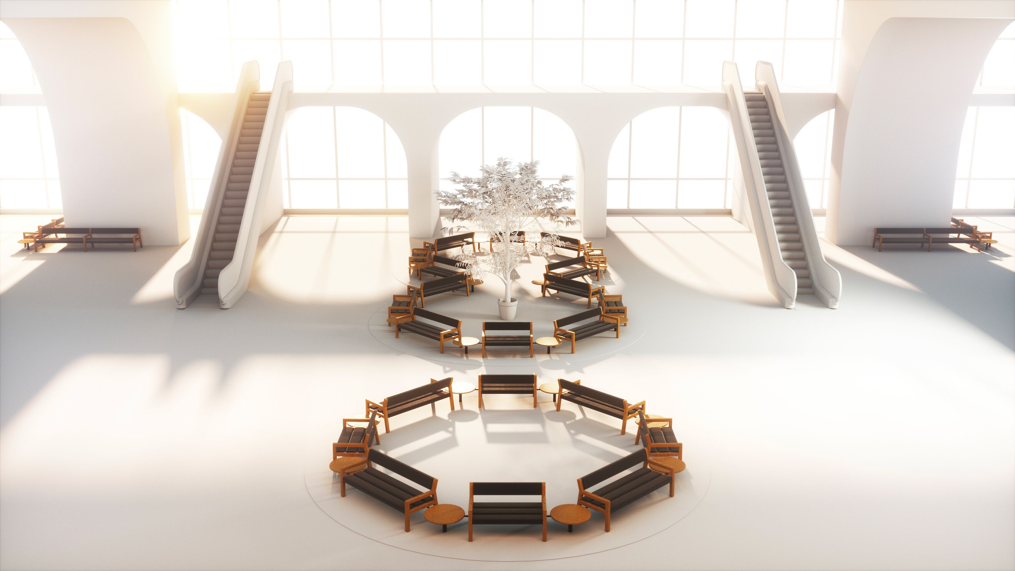 Модульная скамья Bla Station Park+ ARCH-00048408 - Вид №45