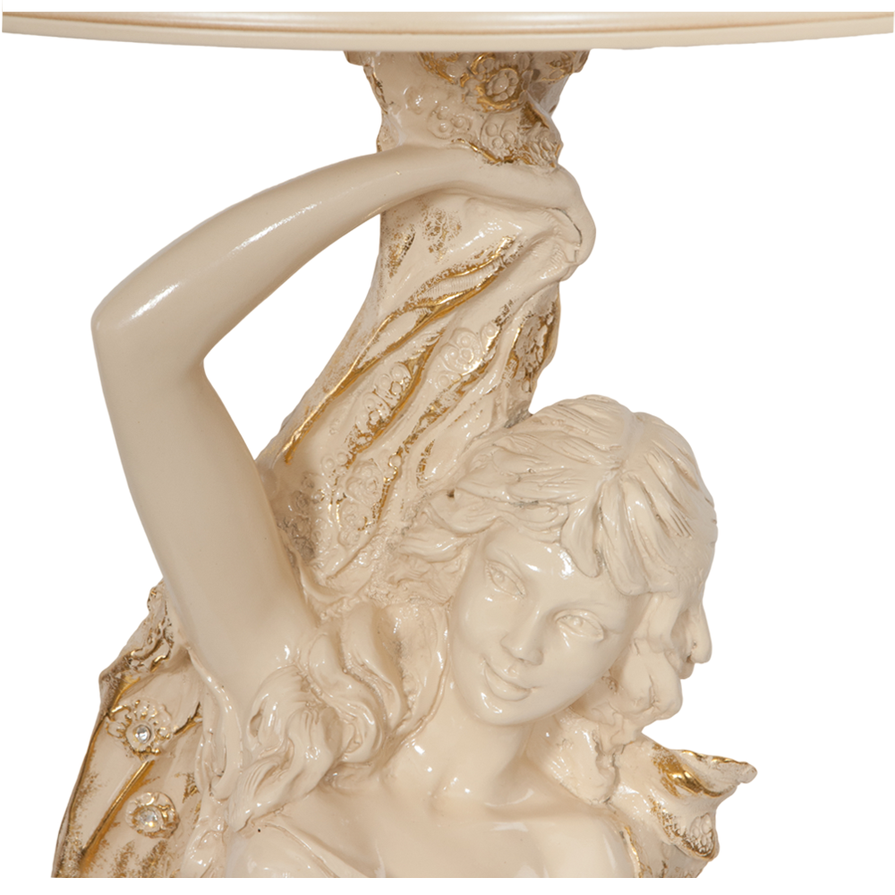 13057,11486 Подставка декоративная Изабель Айвори BOGACHO 4627138200384, 4627138232149 - Вид №1