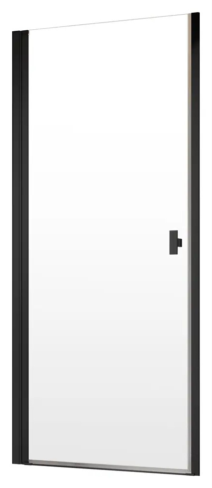 91001186 Душевая дверь Radaway NES Black DWJ I 70 Left 10026070-54-01L 70см эффект стекла прозрачный распашной STLM-0433177