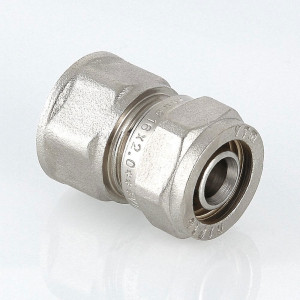 90792140 Фитинг обжимной 16 мм х 1/2" ВР прямой STLM-0384027 VALTEC