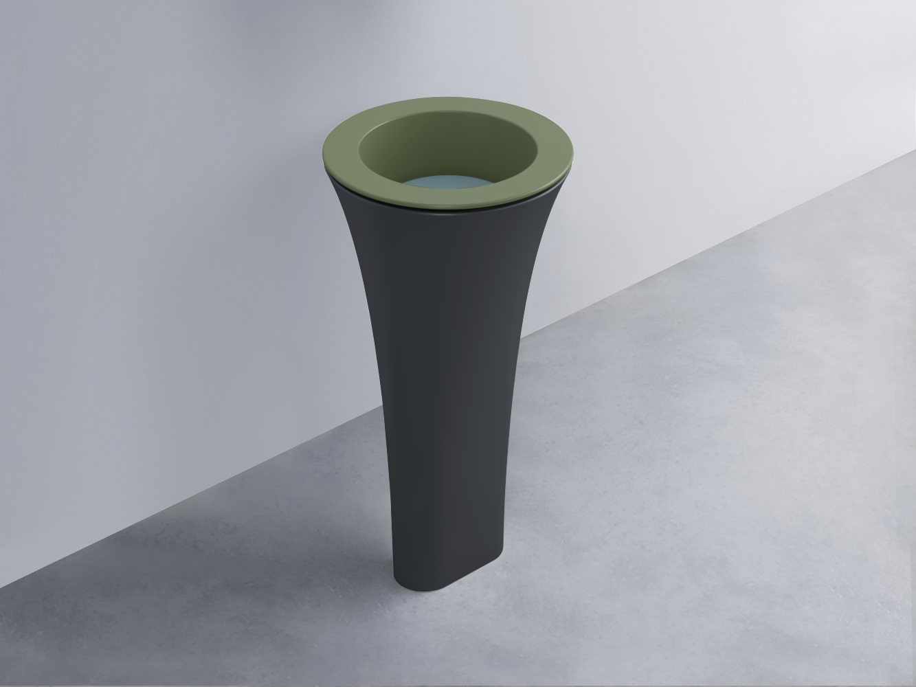 AMLA45-AG+AMPILT-PL+AMCOLT-BA Раковина Amedeo Tondo отдельностоящая cielo Enjoy + Amedeo Ceramica Cielo