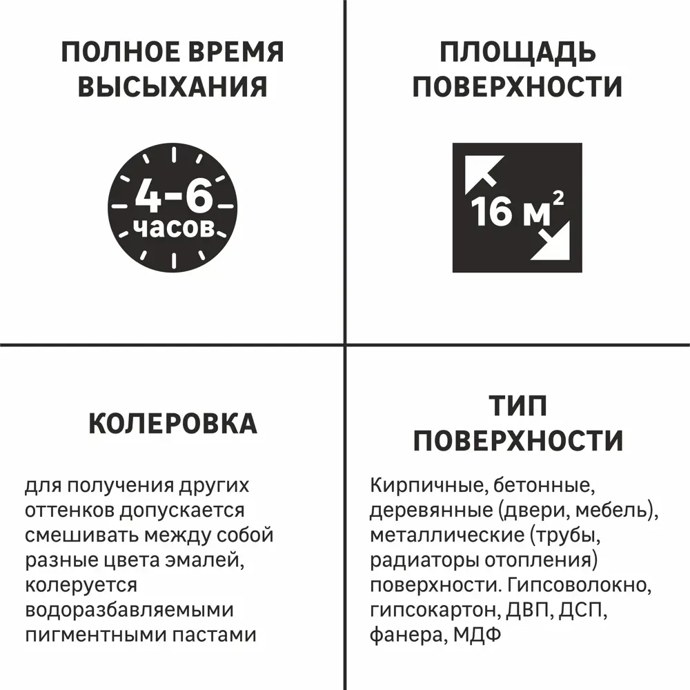Эмаль универсальная Luxens 2.5 кг чёрный STLM-2189722 - Вид №4